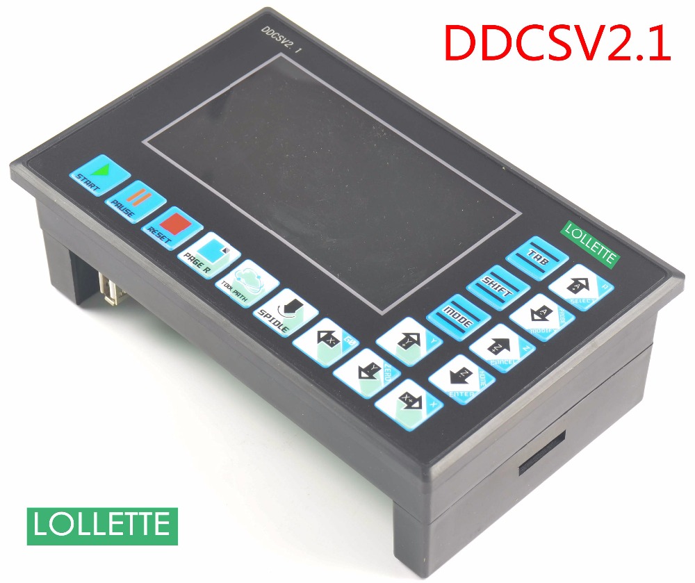 DDCS2.1 4 Axis Offline Stand Alone Replace Mach3 USB CNC Controller with MPG